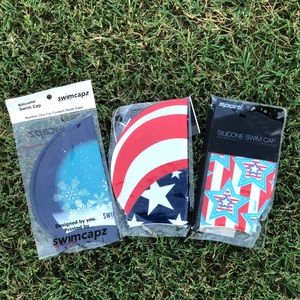 Swim Cap Bundle: America